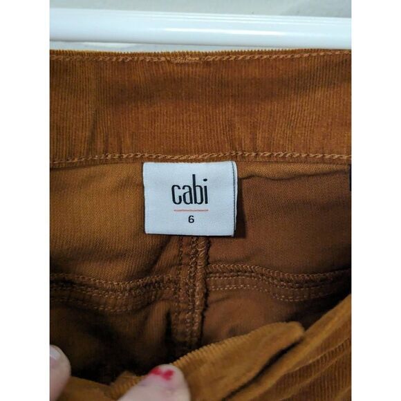 Cabi Button Fly Skinny Micro Corduroy Pants Style 3927 - Size 6 - Picture 8 of 9